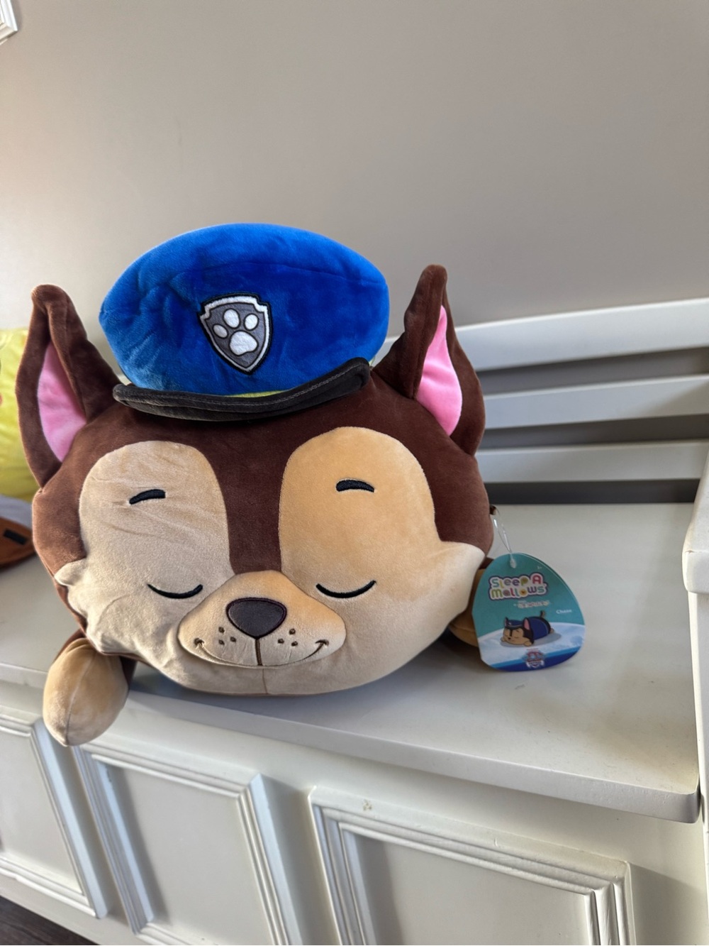 Paw Patrol Chase Plush Head Pillow